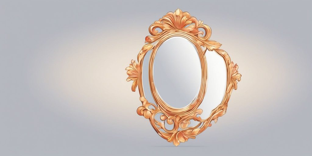 Mirror symbolizing a fresh view on scientific ethics
